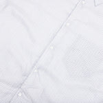 Padded Stripe L/S Shirt - Blue