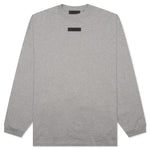 L/S Tee - Dark Heather Oatmeal