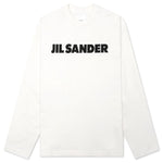 Long Sleeve Logo T-Shirt - Porcelain