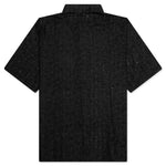Lacy Button Down - Black
