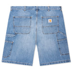OG Single Knee Short - Blue Burst Washed