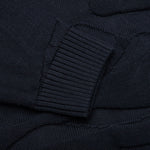 Landscaped Knitted Pullover - Navy Blue
