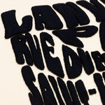 Carpeted Hoodie - Ecru