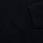 Jacquard Cardigan - Midnight Blue