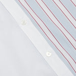 Patchwork L/S Shirt - White