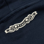 Printed Hoodie - Midnight Blue