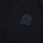 Straight Fluid Pants w/ Drawstrings - Black