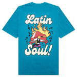 Latin Soul 2.0 Tee - Steel Blue