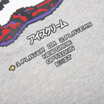 Kids Lava Flag S/S Tee - Heather Grey
