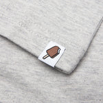 Kids Lava Flag S/S Tee - Heather Grey