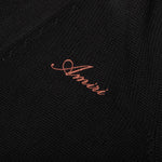 Leopard Bones Cardigan - Black