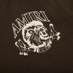 Lion Outline Tee - Dark Brown