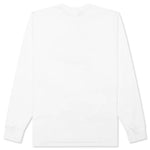 Liquid Camo College L/S Tee - White