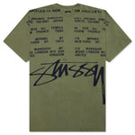 Locations Pigment Dyed Tee - Olive