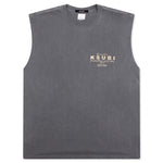 Lock Cut Off Tee - Charcoal