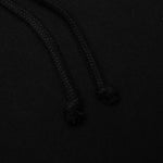 Logo Embroidery Hoodie - Black