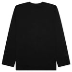 Logo Print Any Heart L/S T-Shirt - Black