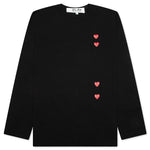 Logo Print Any Heart L/S T-Shirt - Black