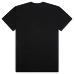 Multi Red Heart Logo Print T-Shirt - Black