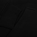 Logo Zip Up Hoodie - Black