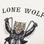 Lone Wolf Tee - Light Archival White