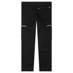 Loose Fit Pant w/ Cargo Pocket and Zip - Black