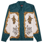 Lorenzo Coach Jacket - Dark Green