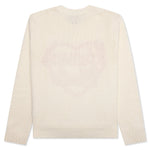 Low Gauge Knit Sweater - White