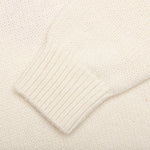 Low Gauge Knit Sweater - White