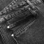 Low Ride Biker Shorts - Nero