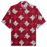 MA Quad Bowling Shirt - Deep Red
