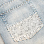 MA Quad Cuff Straight Jean - Antique Indigo