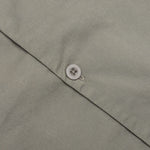 Script Camp Collar Shirt - Washed Khaki