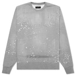 Ma Shotgun Embroidered Crew - Grey