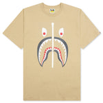 Mad Shark Tee - Beige