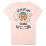 Bruce Springsteen Crew Tee - Pink Pigment