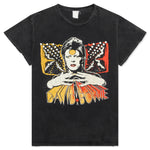 David Bowie Crew Tee - Coal Pigment