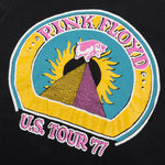 Pink Floyd US Tour '77 Crew Tee - Coal Pigment