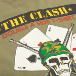 The Clash Straight To Hell Crew Tee - Army Fade