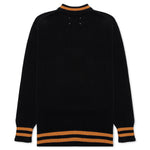 Stripped Pullover - Navy/Orange Stripes