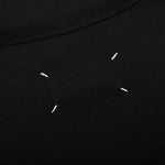 Numeric Logo Mako Cotton T-Shirt - Black