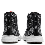 Peterson Hi Bandana Print - Black