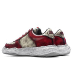 Wayne Brushed Patent Leather Low - Red