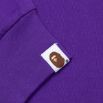 Marbling Camo Ape Head Relaxed Fit L/S Tee - Purple
