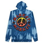 Cali Lock Gradient Tie-Dye Hoodie - Blue