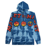 Cali Lock Gradient Tie-Dye Hoodie - Blue