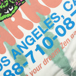 Growth Green Stripe Tie-Dye Hoodie - Green/White