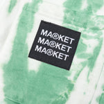 Growth Green Stripe Tie-Dye Sweatpants - Green 
