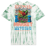 Growth Stripe Tie-Dye Tee - Green