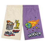 Memorabilia Shorts - White/Purple